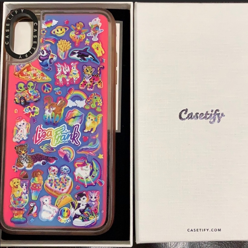 Casetify iPhone XS MAX case - Lisa Frank collab